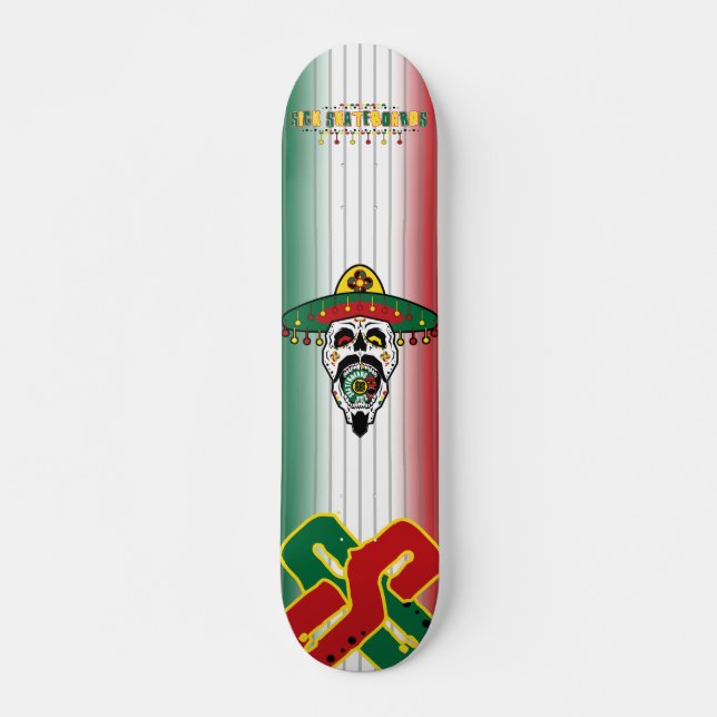 SS Dia De Los Muertos Skateboard (Front)