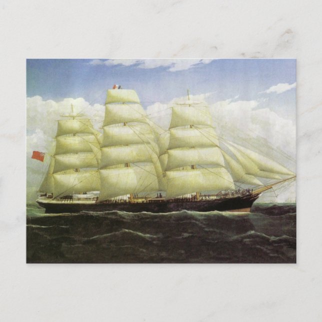 SS Dunedin Ship Postcard (Front)