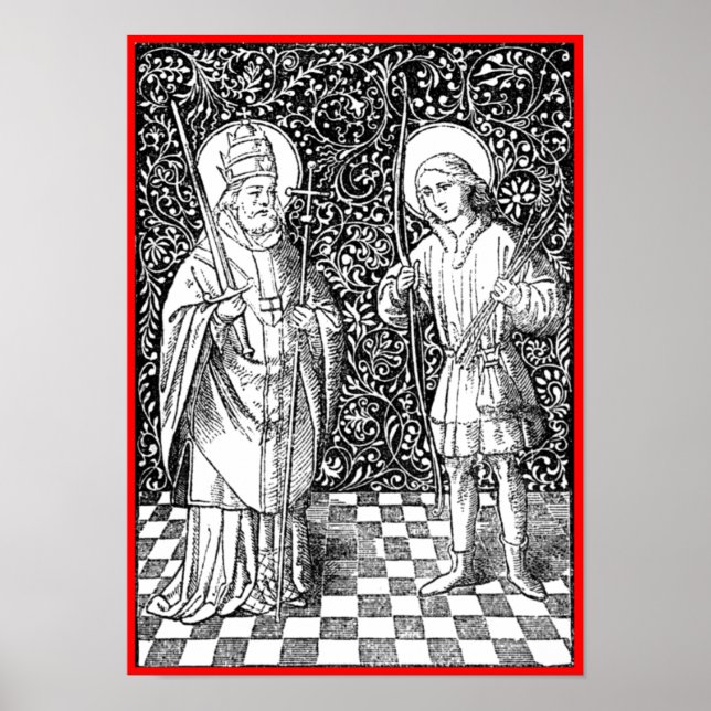 SS. Fabian & Sebastian (BG 01) Poster (Front)