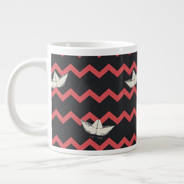 SS Georgie Boat Chevron Pattern Giant Coffee Mug (Left)