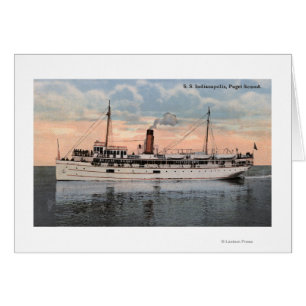 SS Indianapolis Steamer View Cards