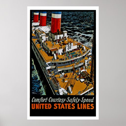 SS Leviathan Top Decks Poster | Zazzle