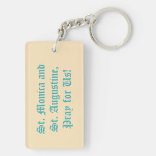 SS. Monica and Augustine at Ostia (SAU 047) Keychain