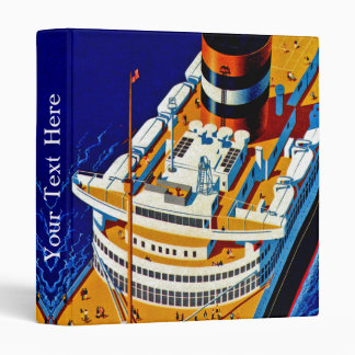 SS Nieuw Amsterdam 3 Ring Binder