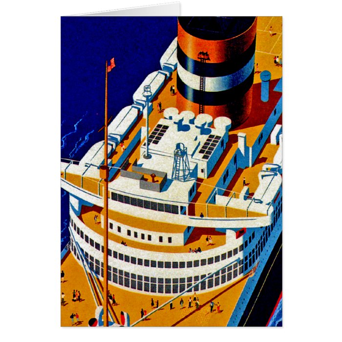 SS Nieuw Amsterdam Greeting Cards