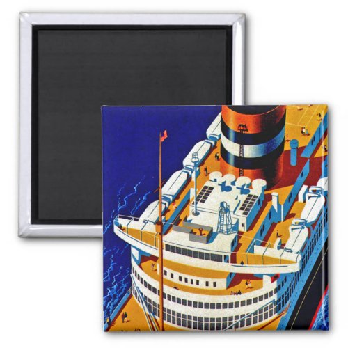SS Nieuw Amsterdam Magnet
