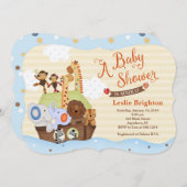 SS Noah / Noah's Ark Baby Shower Invitation (Front/Back)