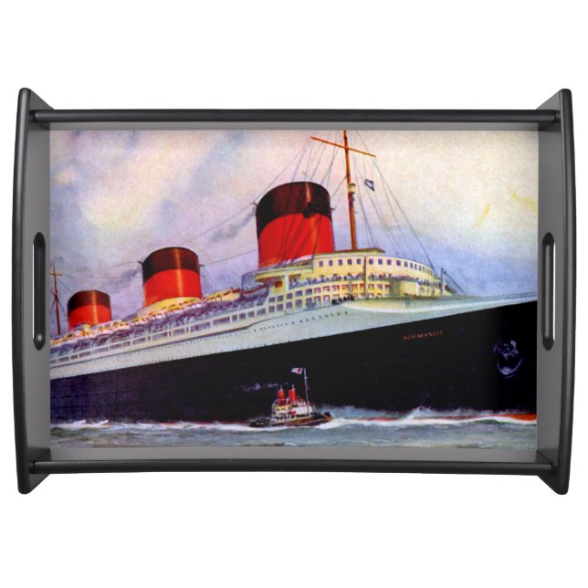 ss Normandie Serving Tray (Front)
