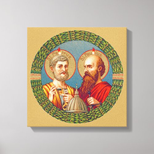 SS Peter and Paul Apostles JMAS 01 Canvas Print