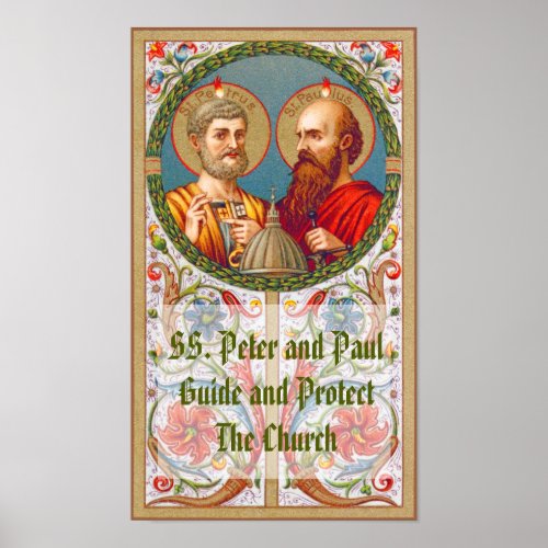 SS Peter and Paul Apostles JMAS 01 Poster