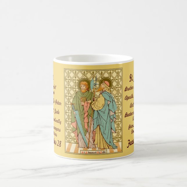 SS. Simon and Jude Thaddeus (RLS 16) Coffee Mug 1 (Center)