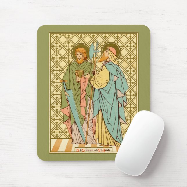 SS. Simon & Jude Thaddeus  (RLS 16) (Style 1) Mouse Pad (With Mouse)