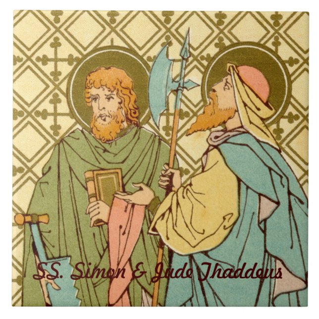 SS. Simon & Jude Thaddeus  (RLS 16) Tile (Front)