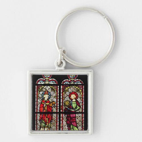 SS Sylvester and John the Evangelist Keychain