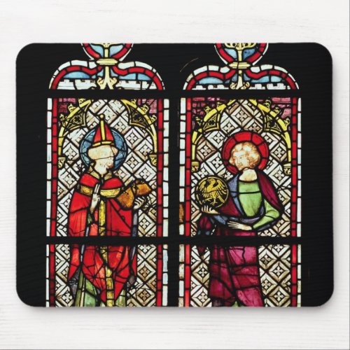 SS Sylvester and John the Evangelist Mouse Pad