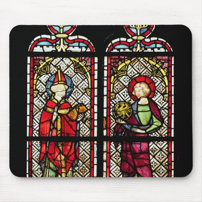 SS. Sylvester and John the Evangelist Mouse Pad (Front)
