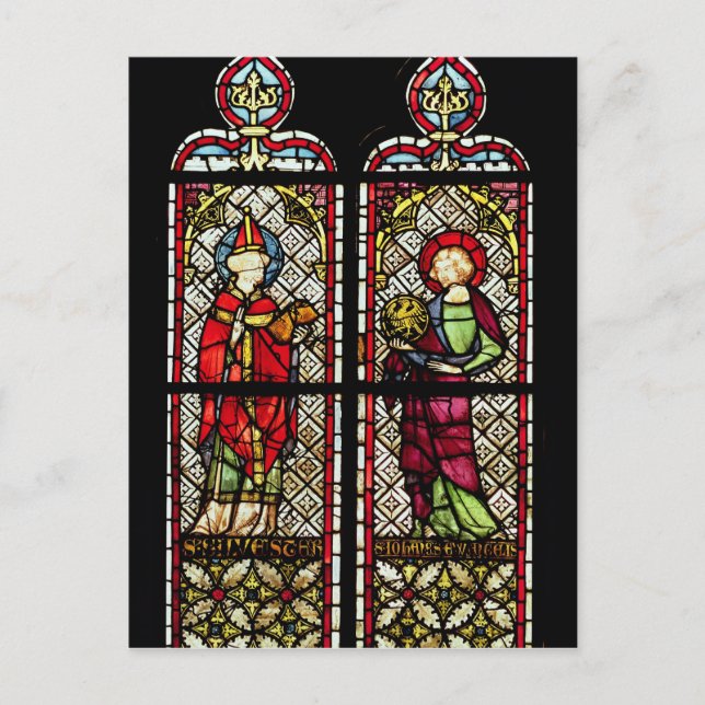 SS. Sylvester and John the Evangelist Postcard (Front)