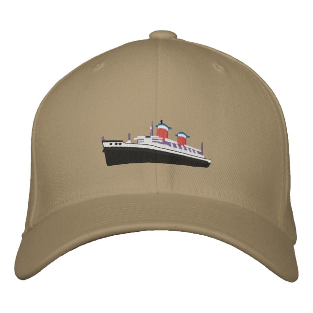 SS United States Embroidered Baseball Cap (Front)