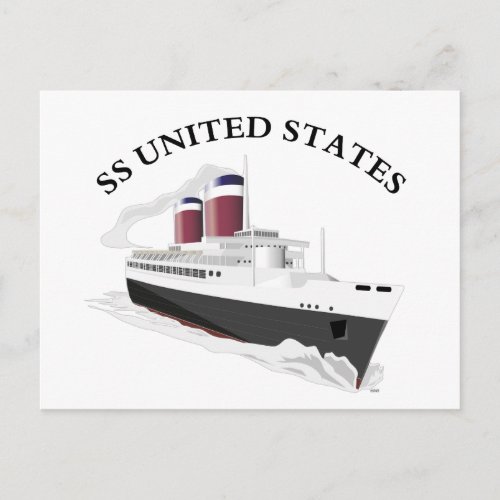 SS United States Postcard