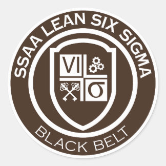 SSAA BLACK BELT STICKER