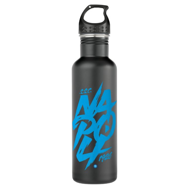 ssc NAPOLI Premium T Shirt Stainless Steel Water Bottle (Front)