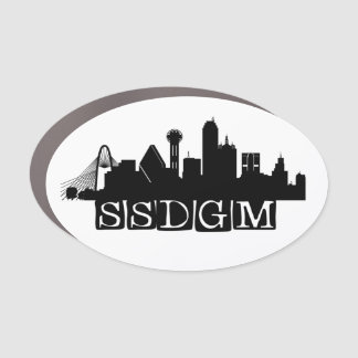 SSDGM, Dallas! Car Magnet