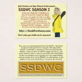 SSDWC SEASON 2 CARD (Front & Back)