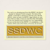 SSDWC SEASON 2 CARD (Back)