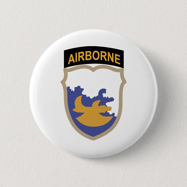SSI - 18th Airborne Division - Phantom Button (Front)