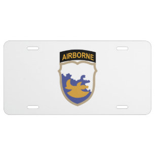 SSI - 18th Airborne Division - Phantom License Plate