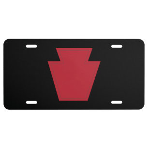 SSI - 28th Infantry Division License Plate