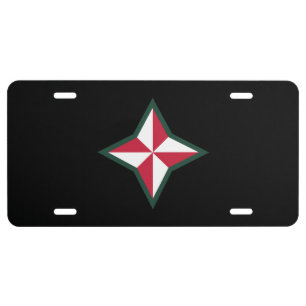 SSI - 48th Armored Division License Plate
