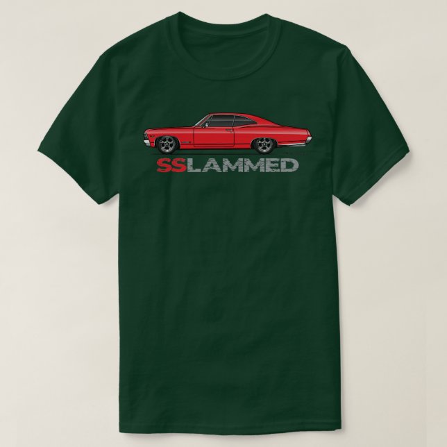 SSlammed red T-Shirt (Design Front)