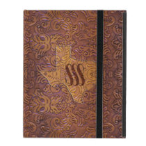 SSS Texas Tooled Leather iPad Cover