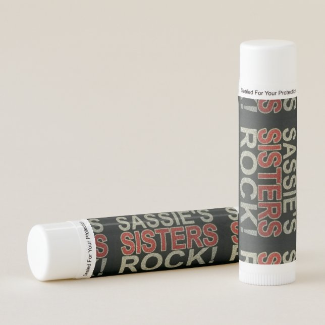 SSSC SASSIE'S SISTERS ROCK LIP BALM (Front)