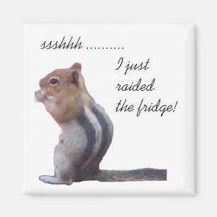 ssshhh ......... I just raided the fridge! Magnet