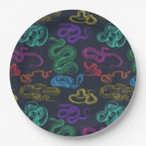 Sssssnakes Paper Plates