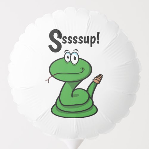 Sssssup Snake Balloon