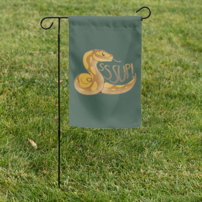 SSSup! Garden Flag (In SItu)