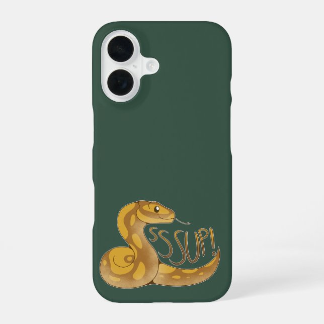 SSSup! Iphone Case (Back)