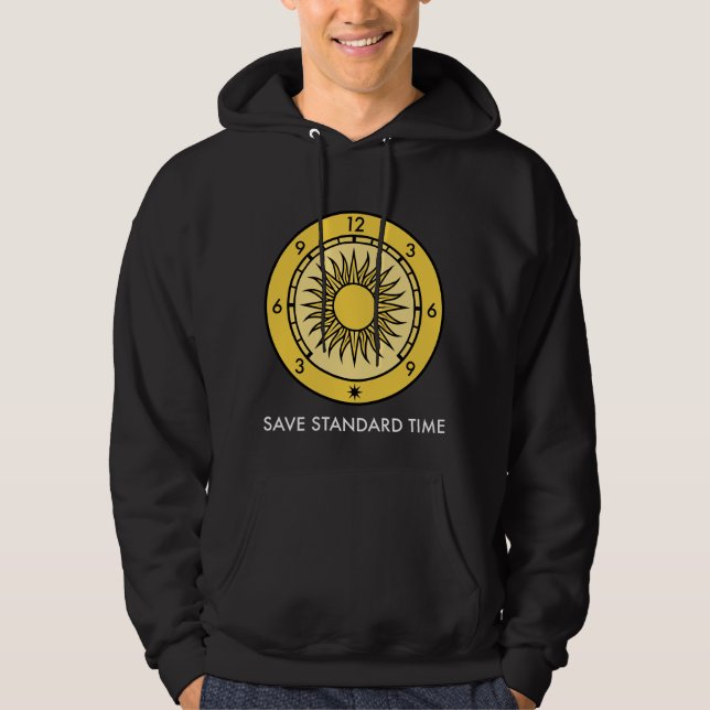 SST Logo Dark Hooded Sweatshirt (Front)