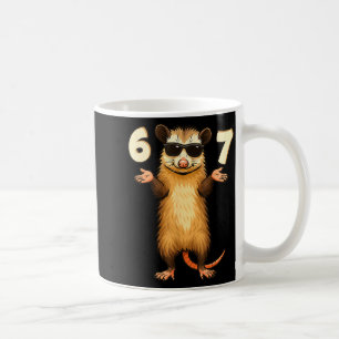 Ssum 67 Hand Motion Meme Funny Kids Teens Gen Alph Coffee Mug