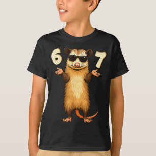 Ssum 67 Hand Motion Meme Funny Kids Teens Gen Alph T-Shirt