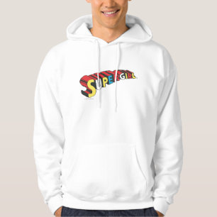 SSupergirl Colorful Logo Hoodie