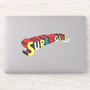 SSupergirl Colorful  Logo Sticker