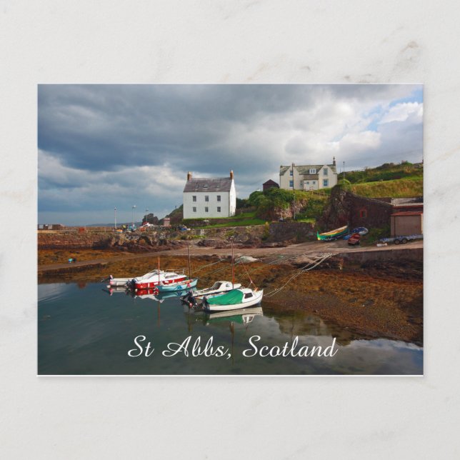 St Abbs, Scotland, postcard (Front)