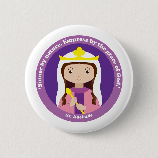 St. Adelaide Button (Front)