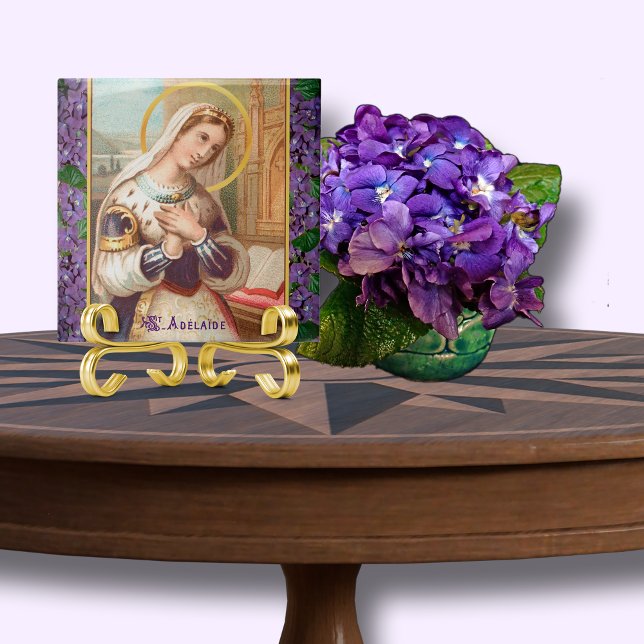 St. Adelaide, Holy Roman Empress (LT 03) Ceramic Tile (Creator Uploaded)