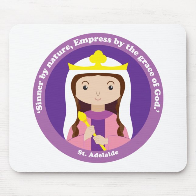 St. Adelaide Mouse Pad (Front)