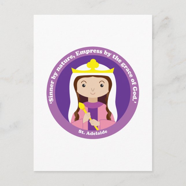 St. Adelaide Postcard (Front)